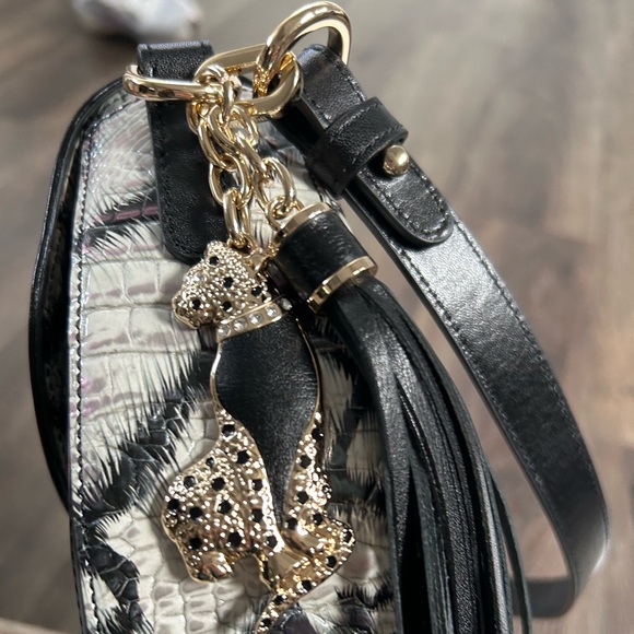 Brahmin Cynthia Black Cantata Genuine Leather - Picture 9 of 13